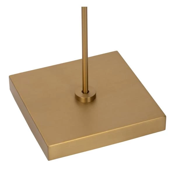 Lucide AARON - Floor reading lamp - LED Dim to warm - 1x12W 2700K/4000K - Matt Gold / Brass - detail 5